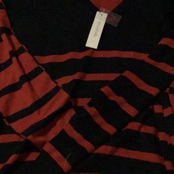 Wool blend stripe sweater by long tall sally - Picture 5 of 5